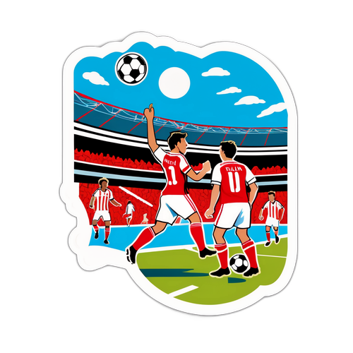 Campo de Futebol com Jogadores do River Plate