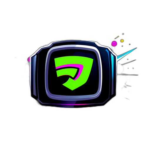 Autocollant de carte graphique Nvidia