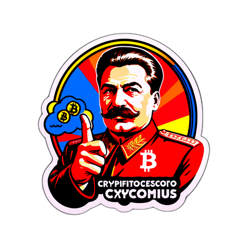 Сталин с биткойном