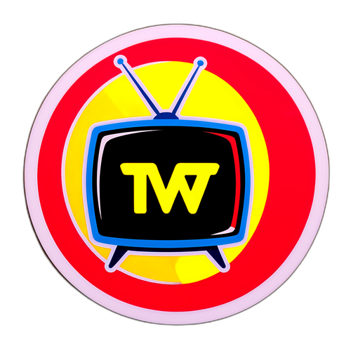 Nhãn dán logo VTV1