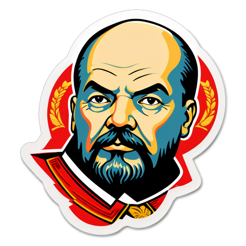 Lenin Genial? Opdag den Chokerende Betydning bag denne Revolutionære Klistermærke!