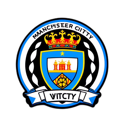 曼城足球俱樂部貼紙