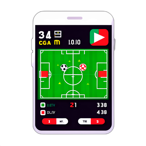 Sticker Paparan Livescore Bola Sepak