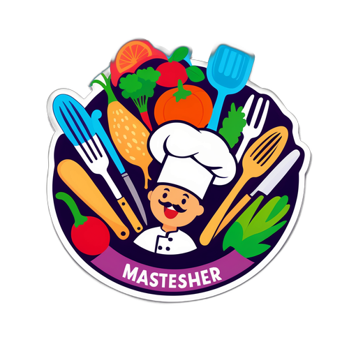 Şef Temalı Çıkartma