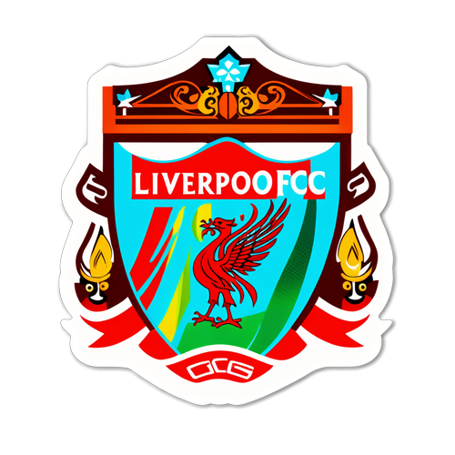 Stiker Logo Liverpool FC yang Menggembirakan