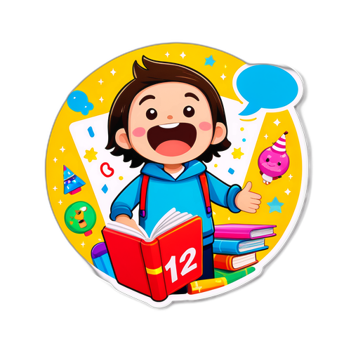 מדבקת תכנית 12+