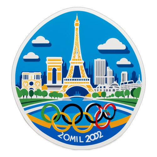 Ufariji wa Olimpiki 2024: Mbingu ya Paris na Pete za Olimpiki Zikaungana Kwa Mtindo!