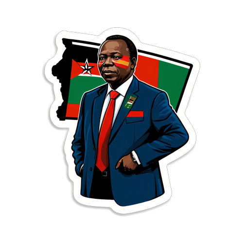Sticker wa Naibu Rais Gachagua