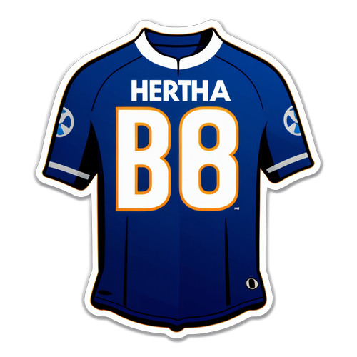 Hertha BSC Trikots Sticker