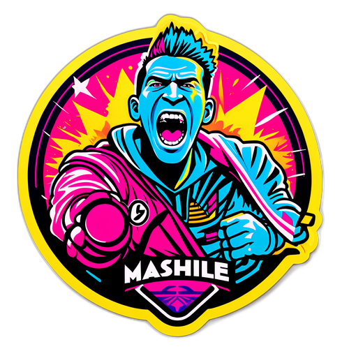 Contoh Stiker Pertandingan Inter Miami vs Nashville