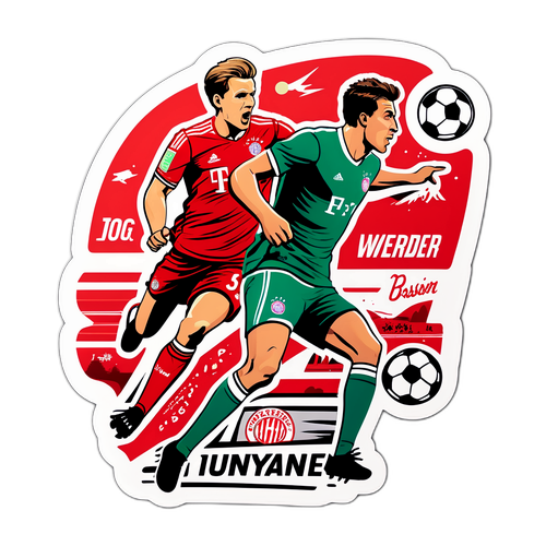 Dynamický sticker Bayern vs. Werder