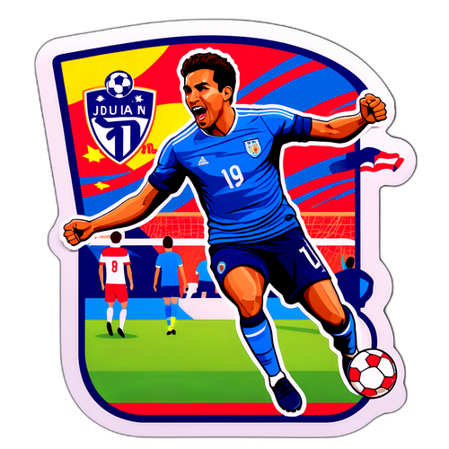 Stiker Motivasi Jhon Durán