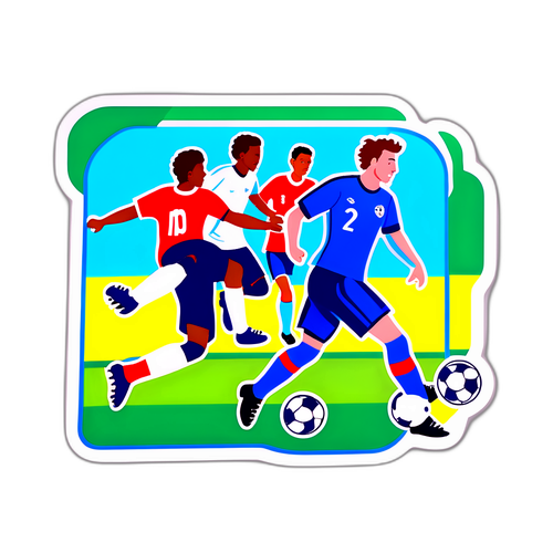 축구 경기 일러스트