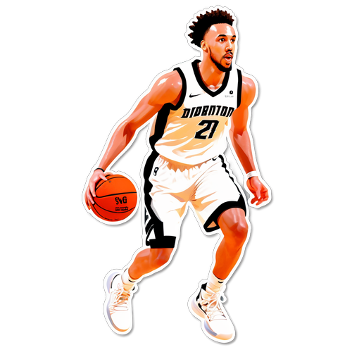 Sticker na Makakapagbigay-Sigla sa Iyong Saloobin: Derrick White sa Pagsasagawa ng Kamangha-manghang Kabanatan!