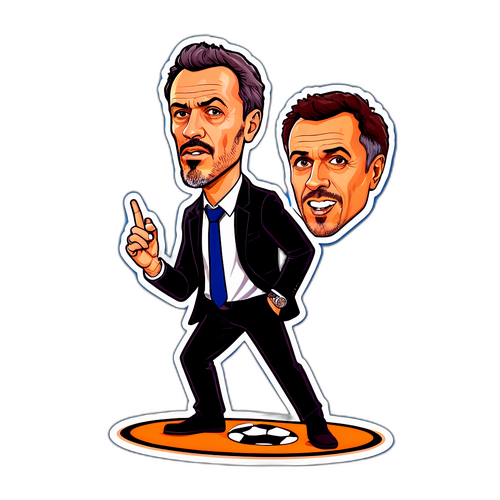 Karikatur Pelatih Sepak Bola