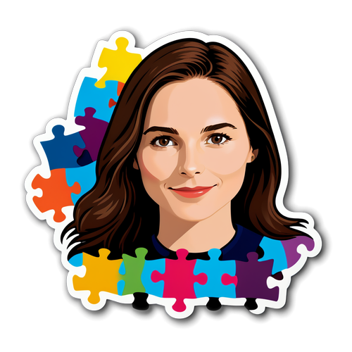 Adesivo Giocoso di Amanda Knox