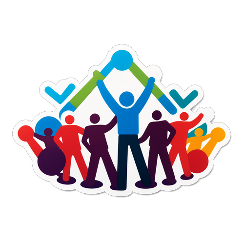 Sticker pentru Bolojan - Colaborare și Leadership