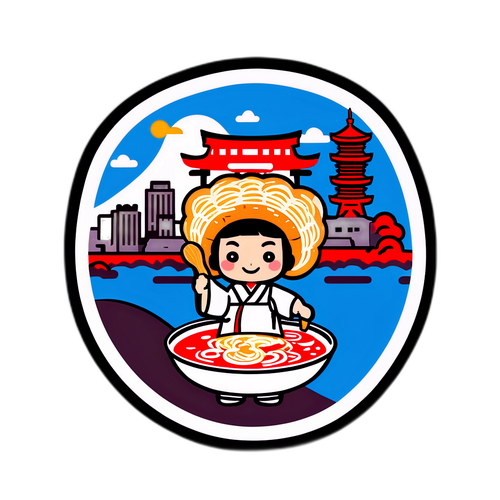 久留米市のスペシャリティを持つキャラクターのイラスト