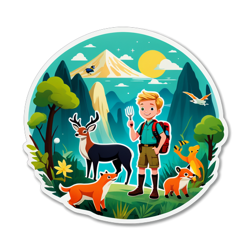 Whimsical Adventure with Nature
