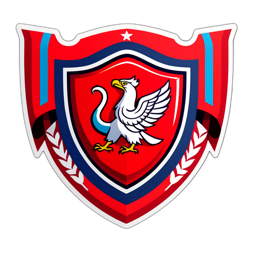 Diseño sencillo pero poderoso con el escudo de Independiente