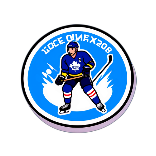 2026年冬季奧運冰球貼紙