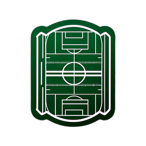 ออกแบบสติกเกอร์สนามฟุตบอลแข่งขัน