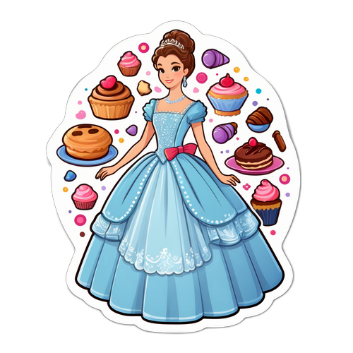 Bridgerton-tyylinen palloasu ja herkulliset leivonnaiset