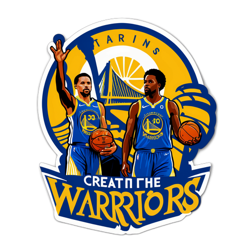 勇士隊徽標貼紙