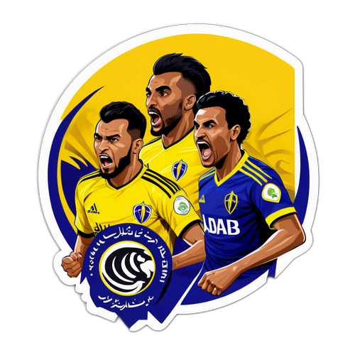 Scene ya Ushindani Kali kati ya Al-Nassr na Al-Ittihad