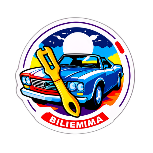 Biltema-logotyp med bilar och verktyg