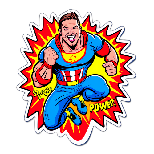 Comedic Superhero Steve Howey