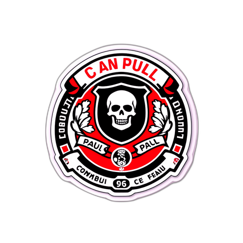 Символічний значок для FC St. Pauli, що відзначає моменти підтримки команди