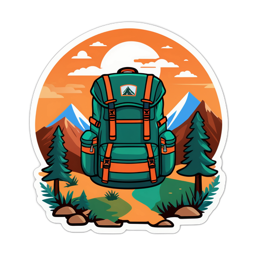 Ozark Trail Hiker Backpack Sticker