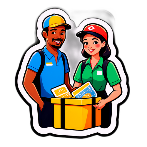 友好的互动场景