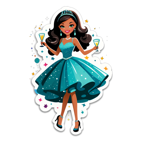 Sticker Glamour Party