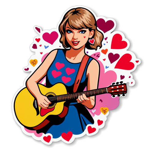 Jangan Lewatkan! Sticker Lucu Taylor Swift yang Bikin Hati Berdebar!