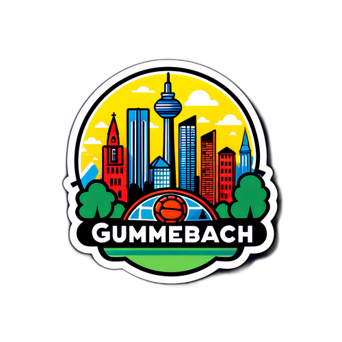 Retro Gummersbach Klistermærke