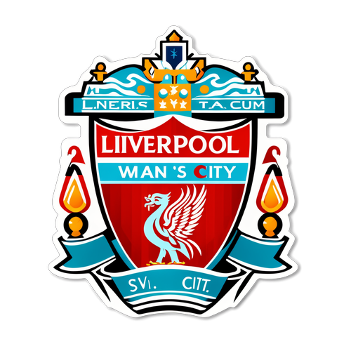 Liverpool vs Man City Match Excitement Sticker