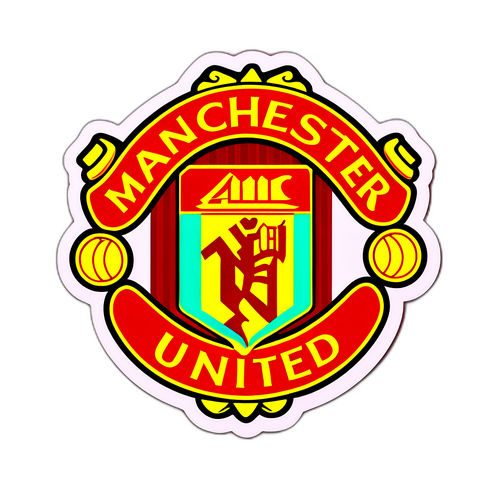 맨체스터 유나이티드 역사 디자인 스티커