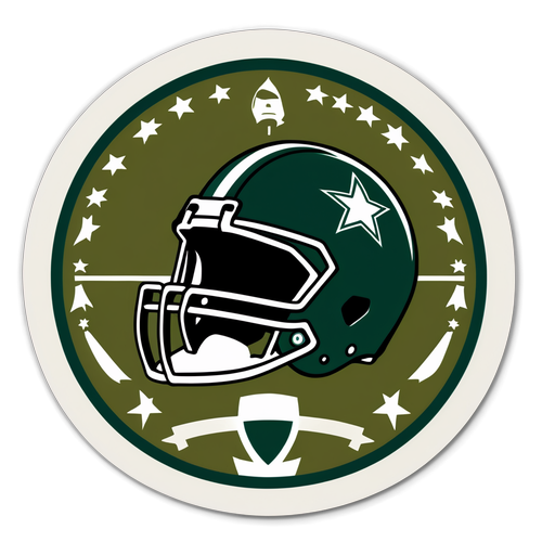 Vintage Army Football Legacy Sticker