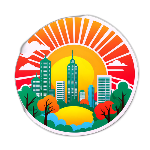 清晰的 Hsinchu 城市景觀