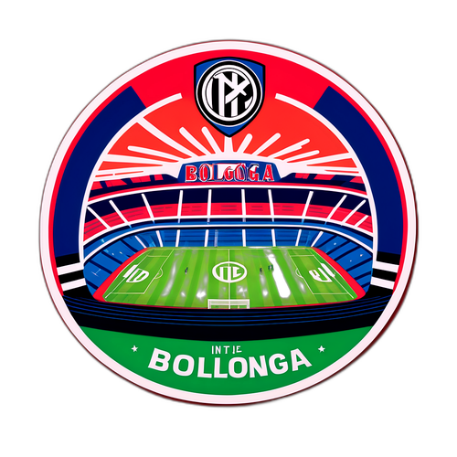 Матч між Інтером та Болоньєю на яскравій та енергійній арені