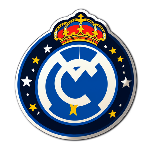 Real Madrid Sticker met Sterren