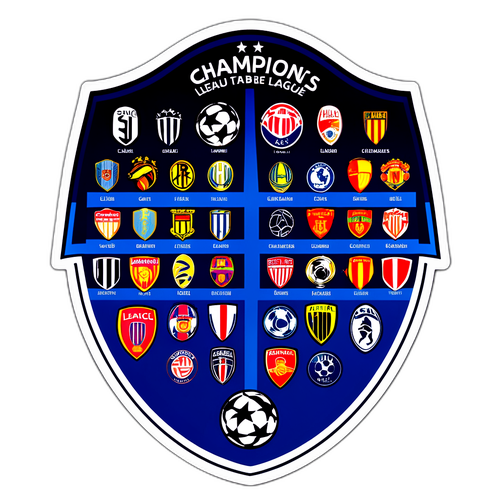 Champions League Tabelle als dynamisches Diagramm