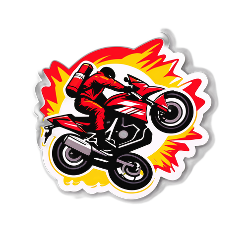 Missie Onmogelijk Stunt Sticker