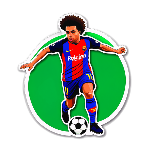 Pelekat Bergaya Xavi Simons