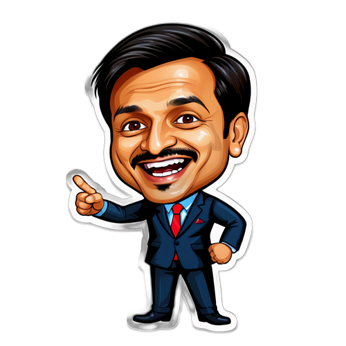 विवेक ओबेरॉय की मजेदार कार्टून छवि