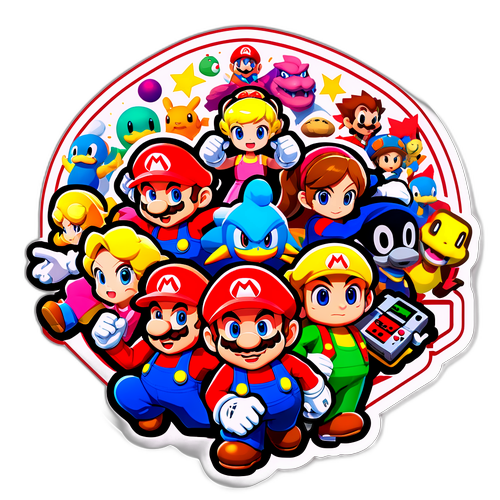Nintendoキャラクター大集合デザイン