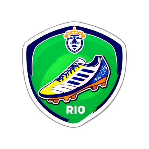 Sticker van de spannende rivaliteit tussen Rio Ave en Porto