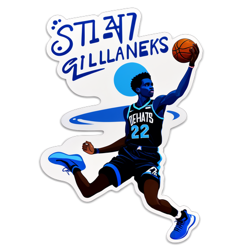 Inspirational na Sticker para kay Shai Gilgeous-Alexander